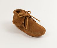 CLASSIC FRINGE softsole suede brown