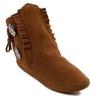 Two Button Boot Softsole brown