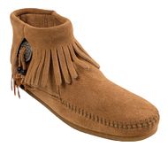 Concho Feather Boot taupe